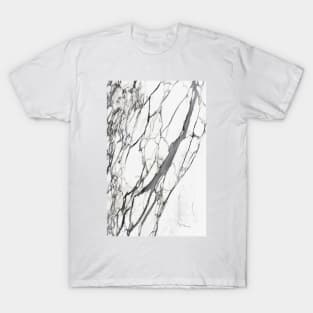 White marble iphone case T-Shirt